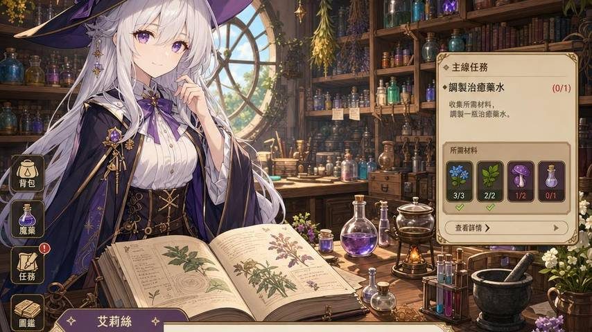 魔女秘药 实机画面 资料图 7