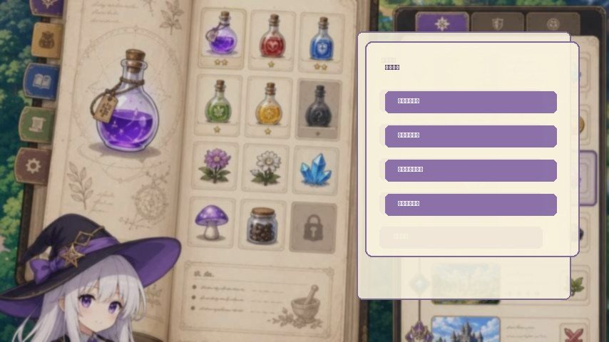 魔女秘药 操作界面 玩法截图 2