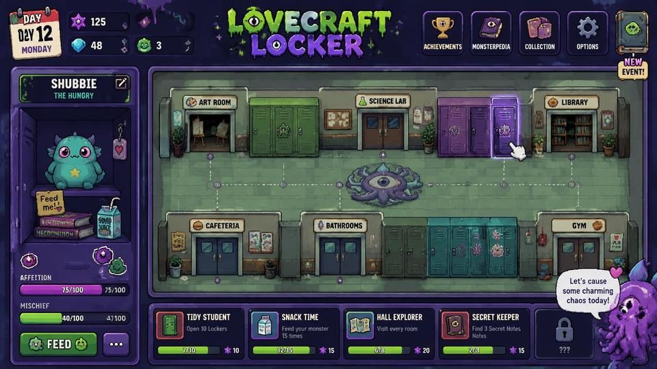 Lovecraft Locker 储物柜事件 演示图 5