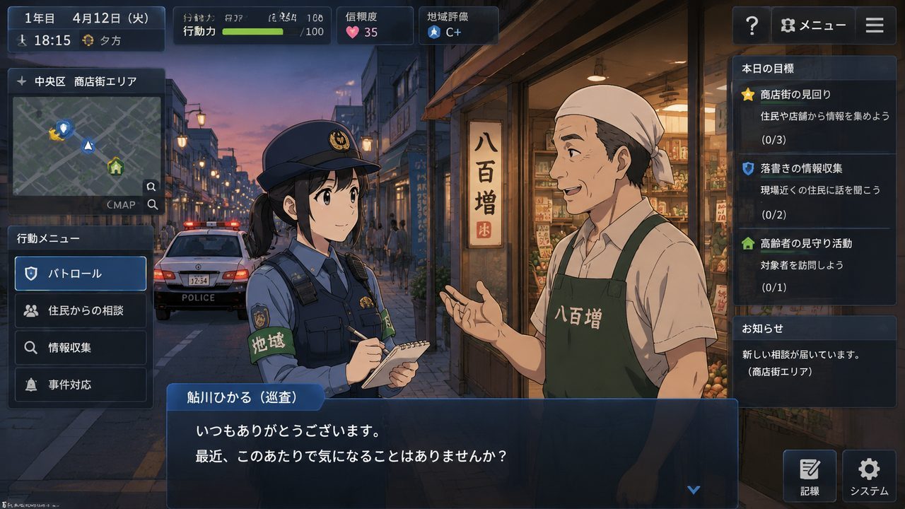 极道无赖EX 女警鮎川光 探索场景 资料图 2