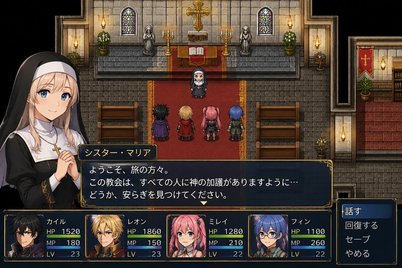 邪恶勇者一行 日式RPG 内容截图 5
