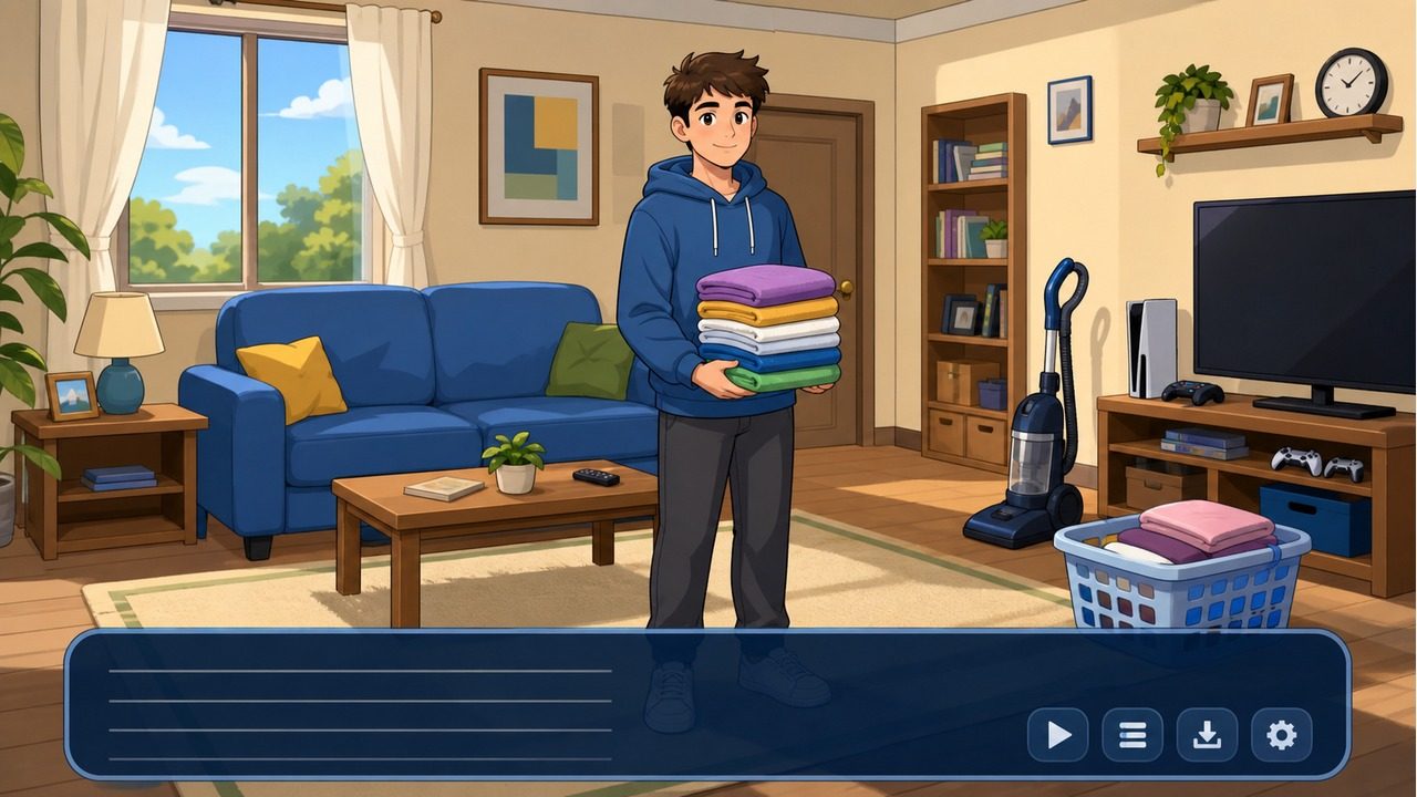 家务：HouseChores 生活模拟 演示图 1